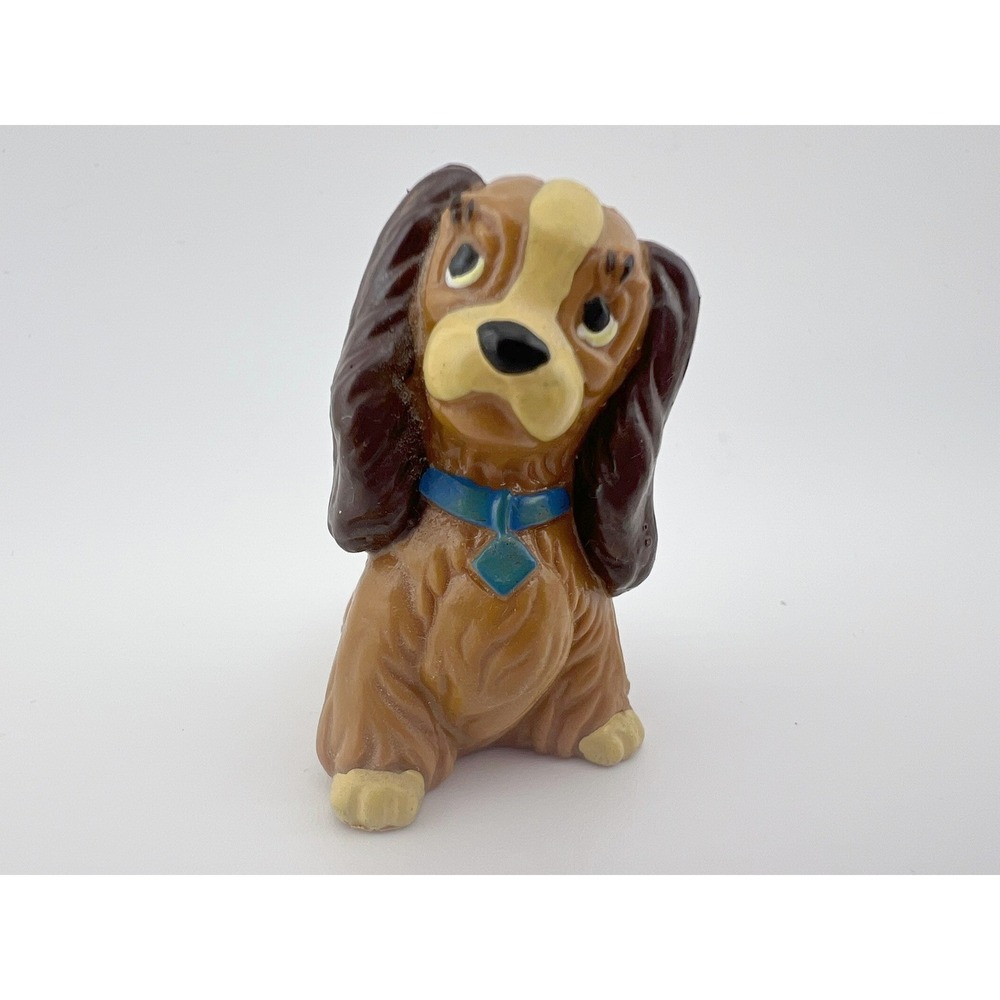 Vintage Disney Bullyland Lady Figurine Lady & The Tramp Germany PVC